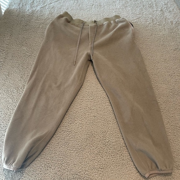 Lululemon Polar Fleece Jogger Gull Grey Size Large - Picture 1 of 9
